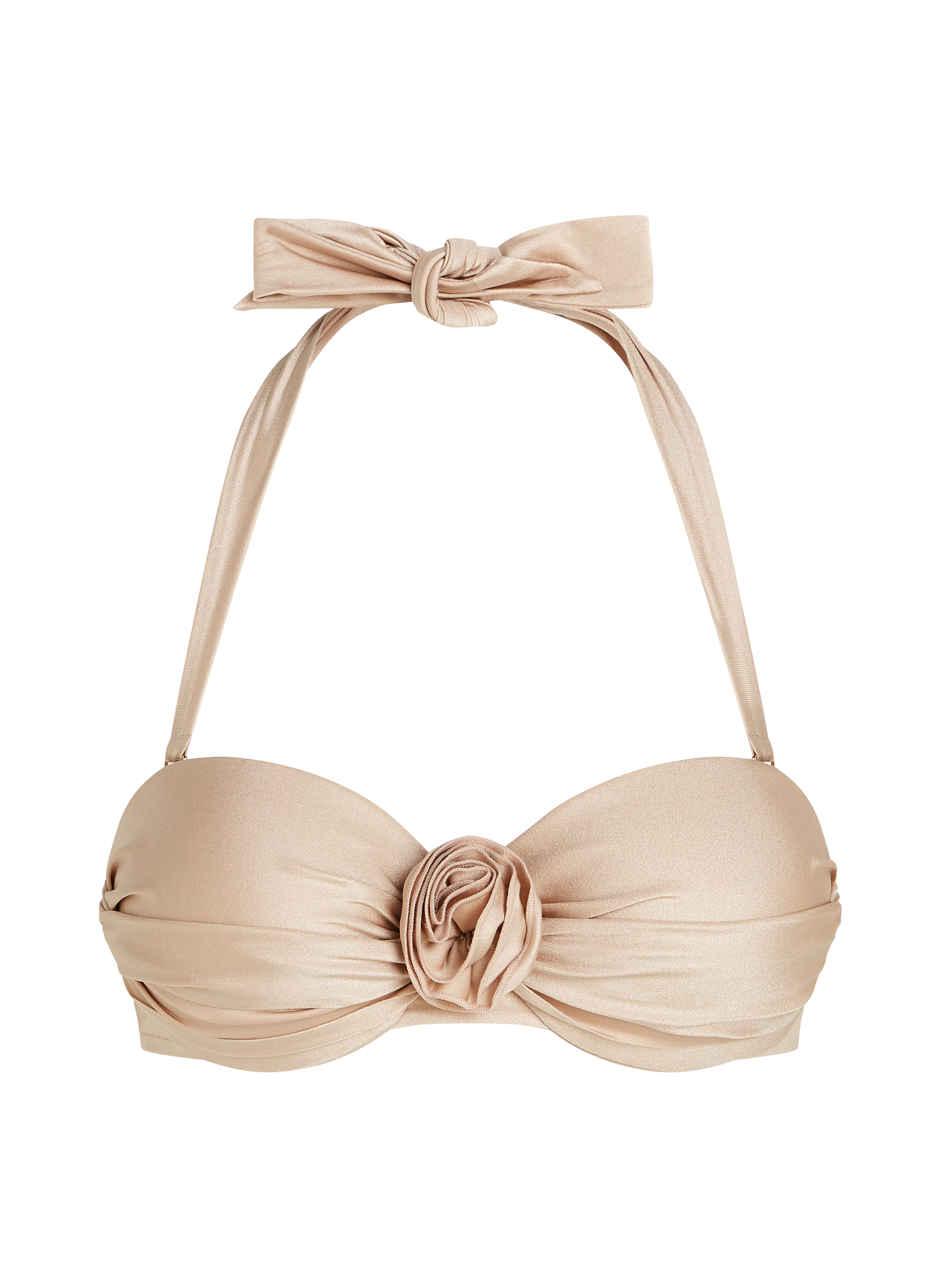 Beige bonnes vacances mirissa swimsuit main image 1